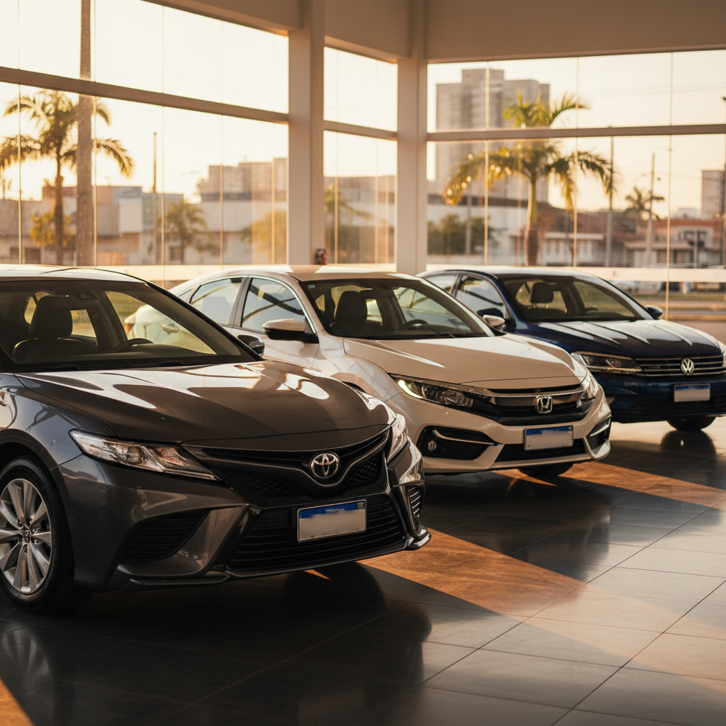 Seminovos Confortáveis: Sedans para Longas Viagens em Sorocaba