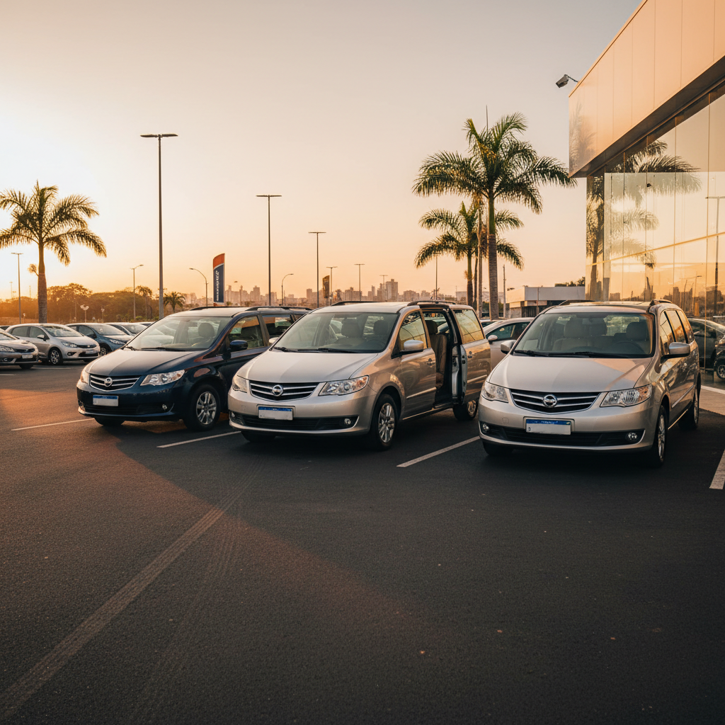 Seminovos Espaçosos: Minivans Ideais Para Famílias em Sorocaba